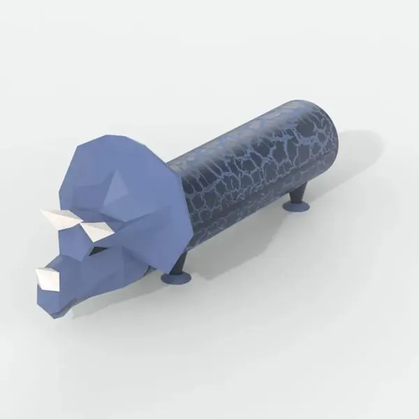 Powerbanka MOB Dino (4800 mAh) modrá barva