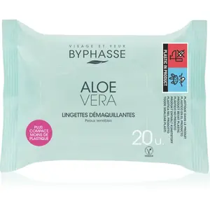 BYPHASSE Aloe Vera odličovací ubrousky 20 ks