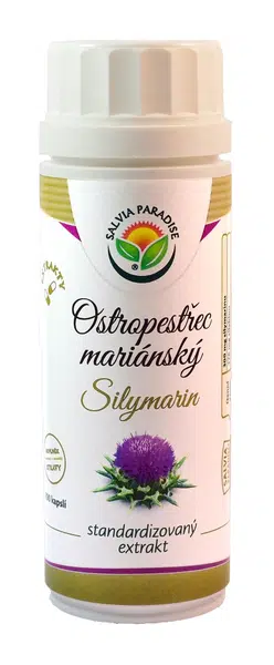 SALVIA PARADISE Ostropestřec - silymarin standardizovaný extrakt 100 kapslí