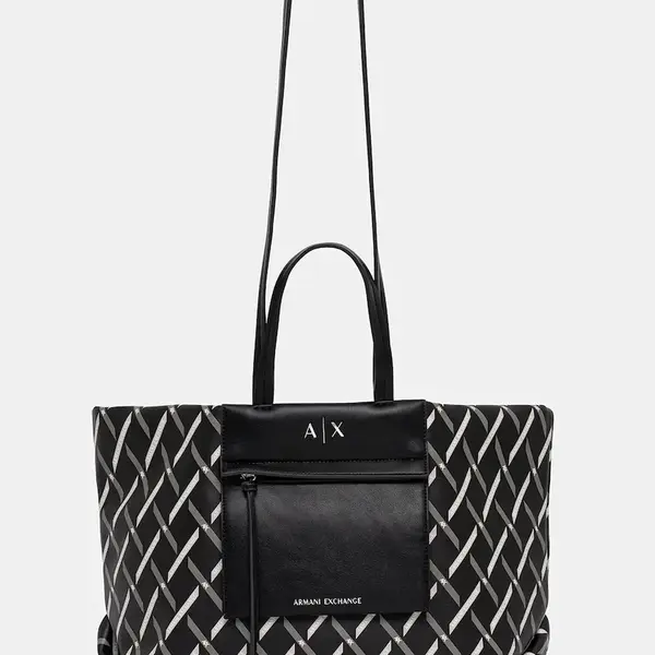 Kabelka Armani Exchange černá barva, XW001538 AF17255