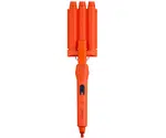 Trojkulma pro střední vlny Freylish Hair Curler - 25 mm, oranžová + dárek zdarma