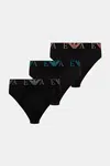 Spodní prádlo Emporio Armani Underwear 3-pack černá barva, EM000258 AF10778