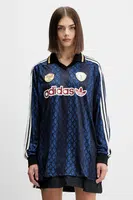 Tričko s dlouhým rukávem adidas Originals Retro černá barva, KA4383