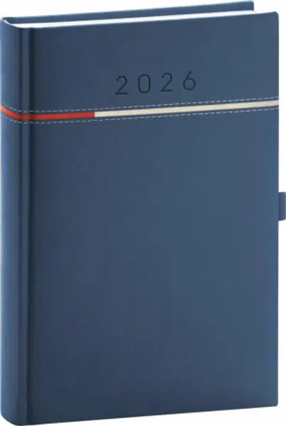 Denní diář 2026 Tomy modro-červený