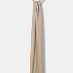 Vlněná šála Weekend Max Mara KEN dámská, béžová barva, hladká, 2525546044600