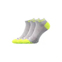 VoXX 3PACK ponožky bambusové světle šedé (Bojar) M