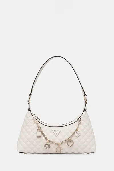 Kabelka Guess EVERLEE bílá barva, HWEG86 79180