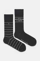 Ponožky Tommy Hilfiger 2-pack černá barva, 701236634