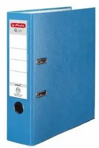 Herlitz - Pořadač A4/8 cm, světle modrý