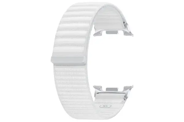 Látkový řemínek Samsung ET-SVL33LWEGEU velikost M/L pro Samsung Galaxy Watch8, bílá