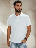 Pánské polo tričko bílé Dstreet