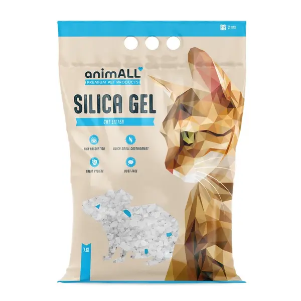 animALL Silikonové stelivo Natural 7,6 l