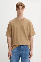 Tričko adidas Originals Essentials pánské, zelená barva, s potiskem, JW3538
