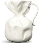 Dekorativní váza Byon Crumple White