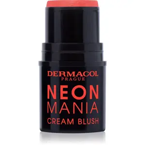 Dermacol Neon Mania krémová tvářenka odstín 2 Coral 5.2 g