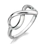 Hot Diamonds Stříbrný prsten Hot Diamonds Infinity DR144 60 mm