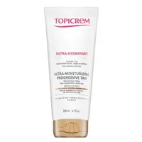 Topicrem Ultra-Moisturizing Progressive Tan samoopalovací krém s hydratačním účinkem 200 ml