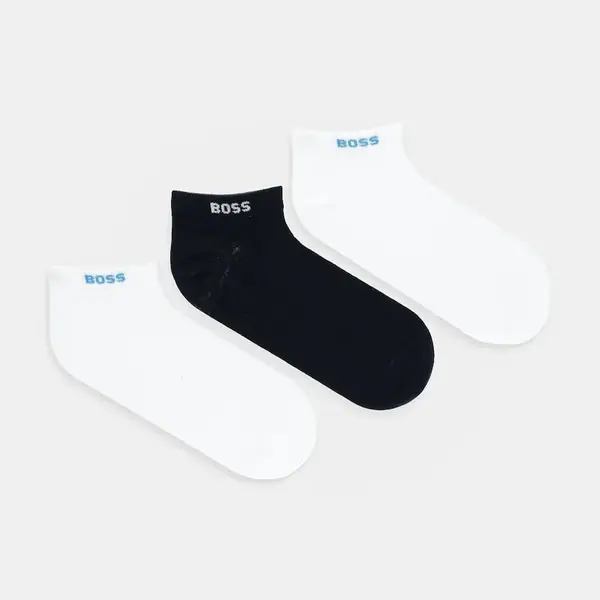 Kotníkové ponožky BOSS 3-pack více barev, 50543482