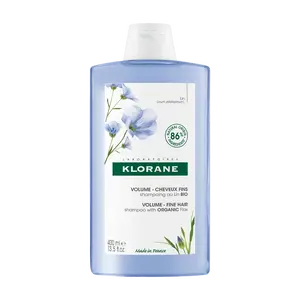 KLORANE Šampon s BIO lnem pro jemné vlasy bez objemu 400 ml