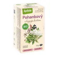 Apotheke BIO Pohankový čaj s bezovým květem nálevové sáčky 20x1,5 g