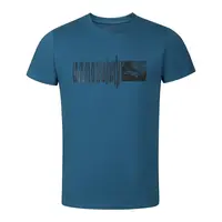 Pánské bavlněné triko alpine pro nord modrá 3xl