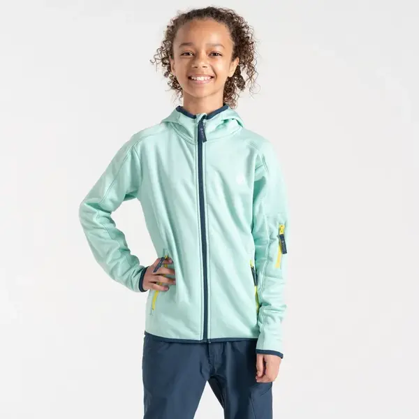 Dětská fleecová mikina dare2b explore tyryksová 176