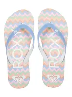 Roxy dámské žabky Tahiti VII Blue Haze | Modrá | Velikost 8,5 US