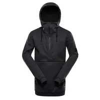 Pánská lyžařská softshellová bunda s membránou alpine pro jarg tmavě šedá l