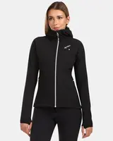 Dámská fleecová mikina s kapucí kilpi frensis-w černá 36