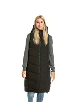 Meatfly dámská vesta Tama Black | Černá | Velikost XL