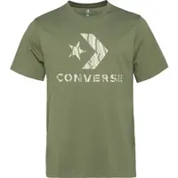 Converse STANDARD FIT CENTER FRONT LARGE LOGO STAR CHEV  SS TEE Pánské tričko, khaki, velikost