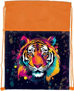 Sáček na přezůvky Tiger 30x39cm