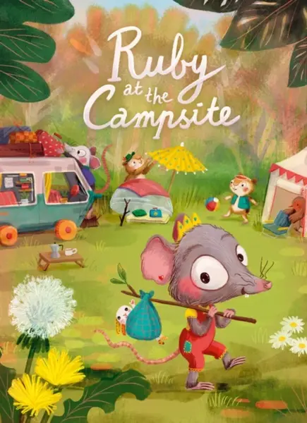 Ruby at the Campsite - Esther van den Bergová