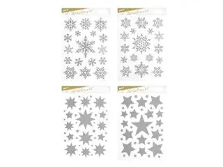 Okenní fólie vánoce glitr VA023 20x30cm