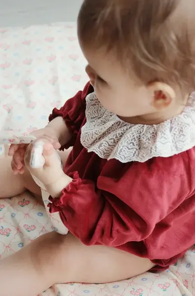 Body pre bábätká Konges Sløjd VENOLA ROMPER GRS