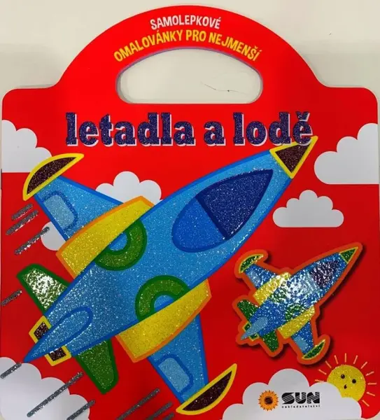 Letadla a lodě - Samolepkové omalovánky pro nejmenší (Defekt)