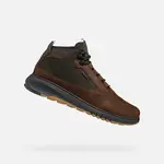 Pánská kotníková obuv geox aerantis 4x4 abx tmavě hnědá 42