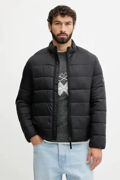 Bunda Pepe Jeans černá barva, přechodná, PM4027171