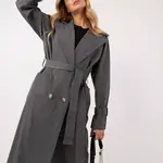 Coat LK-PL-509754.42-dark grey