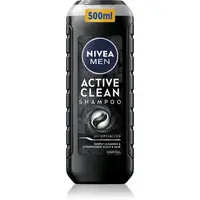 NIVEA MEN Active Clean hĺbkovo čistiaci šampón s aktívnym uhlím 500 ml