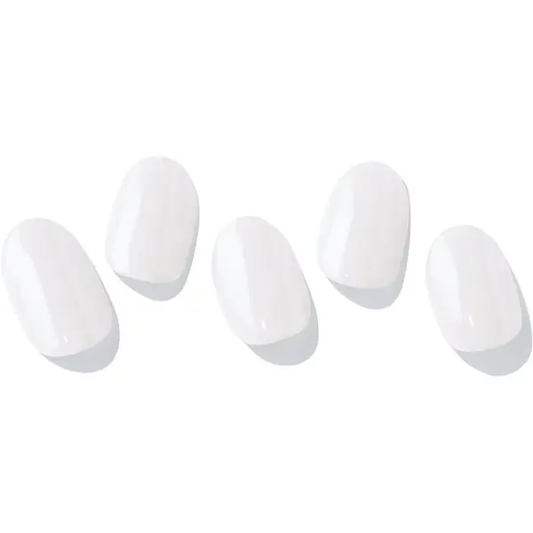 ohora Gel Nail Sticker N Clean White nálepky na nechty odtieň NB-048 1 ks