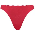 SLOGGI ZERO FEEL BLISS FESTIVE STRING Dámske nohavičky, červená, veľkosť