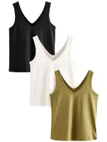 Next Top '3er-Pack'  kaki / čierna / biela