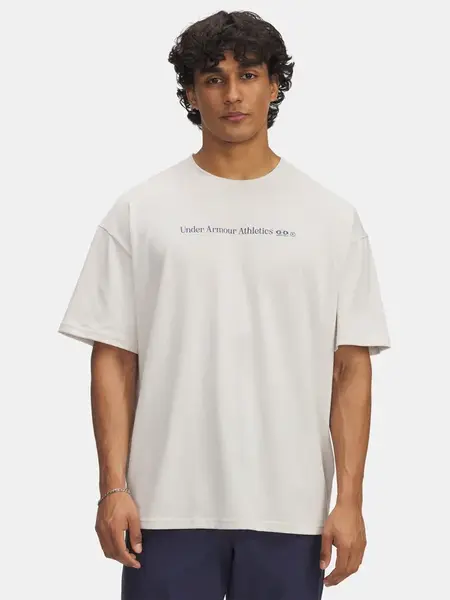 Men's Under Armour UA HWT RUNNING SHOE OS SS-WHT - Men's T-Shirt