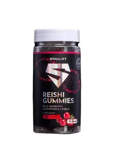 SWAGLIFT Reishi gummies s příchutí brusinky 60 ks