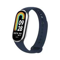 Silikonový řemínek FIXED Silicone Strap pro Xiaomi Mi Band 8, modrá