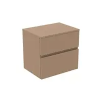 Ideal Standard Finesse - Umývadlová skrinka, 60x44x56 cm, 2 zásuvky, Matt Greige E3422UP