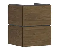 Hansgrohe Xilesa E - Umývadlová skrinka, 62x48x47 cm, 2 zásuvky, kašmírový dub 54291550