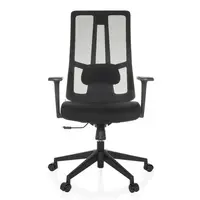 MID.YOU OTOČNÁ ŽIDLE, síťovina, černá