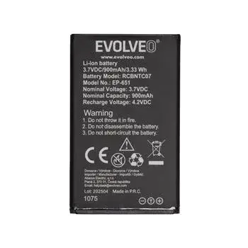 EVOLVEO originální baterie 900 mAh pro EasyPhone XG (EP-650)